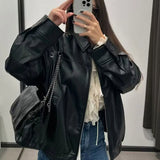 Lilli Casaco de Couro sintético