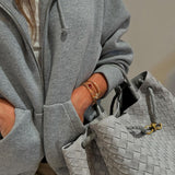 Bolsa Lucia Faux Suede