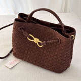 Bolsa Lucia Faux Suede