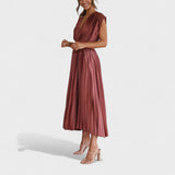 Isa | Vestido Franzido Elegante