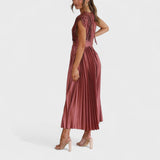 Isa | Vestido Franzido Elegante