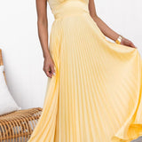 Eva – Vestido  Franzido com Decote em V