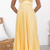 Eva – Vestido  Franzido com Decote em V