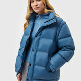 Casaco Puffer Frente e Verso