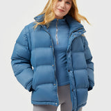 Casaco Puffer Frente e Verso