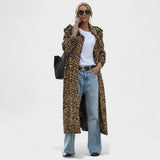 Bárbara - Casaco com Padrão Leopardo