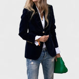 Susana - Blazer Elegante em Veludo