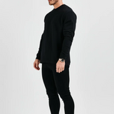 NERO - SWEATER BASICA DE MANGA COMPRIDA