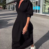 Cátia | Vestido Longo Confortável