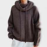 Hannah - Sweatshirt de Malha com Capuz