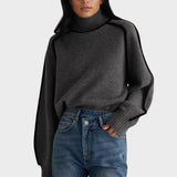 Bárbara - Blusa de Malha com Gola Alta