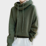 Hannah - Sweatshirt de Malha com Capuz