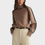 Bárbara - Blusa de Malha com Gola Alta