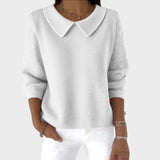 Andreia - Blusa com Colarinho