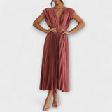 Luana - Vestido com Decote em V