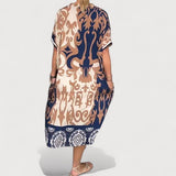 Paula – Vestido Largo com Decote em V