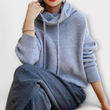 Hannah - Sweatshirt de Malha com Capuz