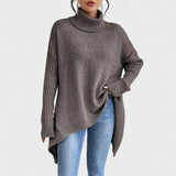 Beatriz - Blusa de Malha com Gola Alta