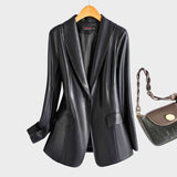 Raquel - Blazer de Cabedal Sintético