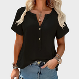 Francisca - Blusa com Decote em V