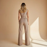 Helena™ – Macacão Elegante Sem Mangas