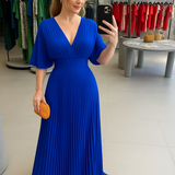 Sofia | Vestido Franzido Sofisticado