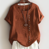 Rita – Blusa com Botões Decorativos