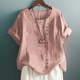 Rita – Blusa com Botões Decorativos