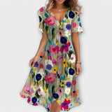 Regina  – Vestido Feminino com Decote em V