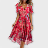 Regina  – Vestido Feminino com Decote em V