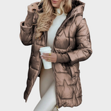 Paula - Casaco de Inverno Elegante com Capuz