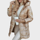 Paula - Casaco de Inverno Elegante com Capuz