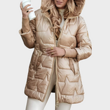 Paula - Casaco de Inverno Elegante com Capuz