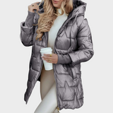 Paula - Casaco de Inverno Elegante com Capuz
