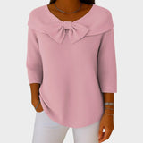 Glória - Camisola Elegante com Laço