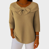 Glória - Camisola Elegante com Laço