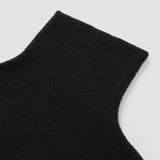 Sweater de Gola Alta com Laço Decorativo