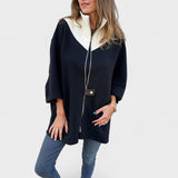 Francisca - Casaco Moderno com Gola Alta