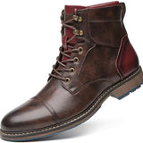Aaron | Botas Oxford de Couro Premium