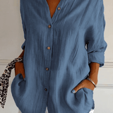 Flor - Camisa de manga comprida
