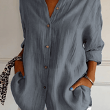 Flor - Camisa de manga comprida