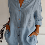 Flor - Camisa de manga comprida