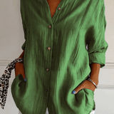 Flor - Camisa de manga comprida