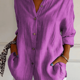 Flor - Camisa de manga comprida