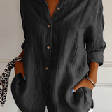 Flor - Camisa de manga comprida
