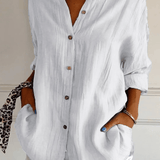 Flor - Camisa de manga comprida