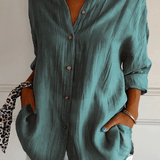 Flor - Camisa de manga comprida
