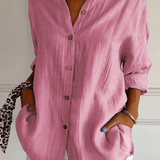 Flor - Camisa de manga comprida