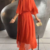 Monica™ | Vestido com Decote em V