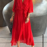 Monica™ | Vestido com Decote em V
